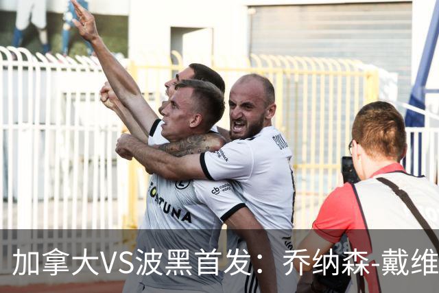 加拿大VS波黑首发：乔纳森-戴维出战 哲科稳坐替补席